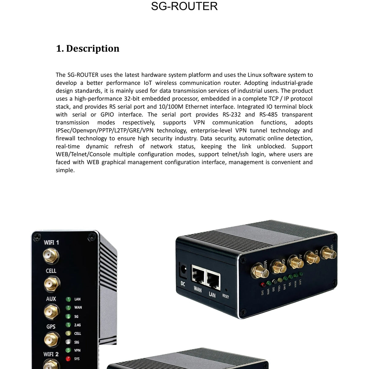 SG-ROUTER || Sun Guardian 4G router – SunGuardian