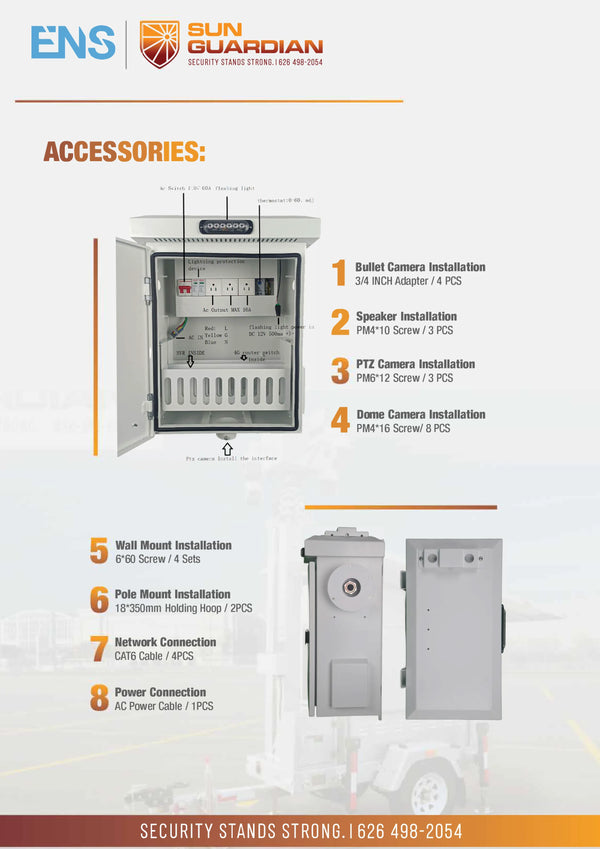 SGA-AIR1000K || Surveillance power enclosure